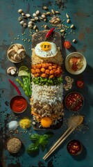 Creative Fried Rice fusion flavors