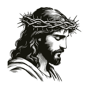 recommend clip art: Jesus Christ Vector illustration.