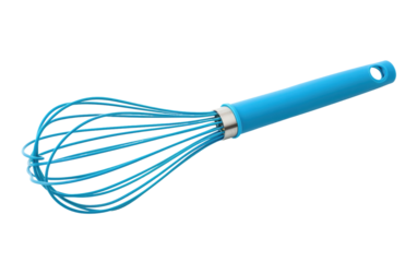 Whipping Blue Whisk: A Twist in Hue isolated on transparent Background