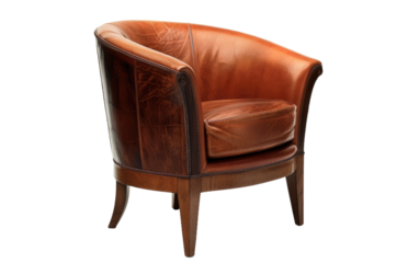 Transitional Elegance: Chair Suited for Living Room or Dining Room isolated on transparent Background