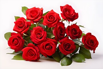 Eternal_Beauty_Red_Roses_Bouquet_on_a_Whi





