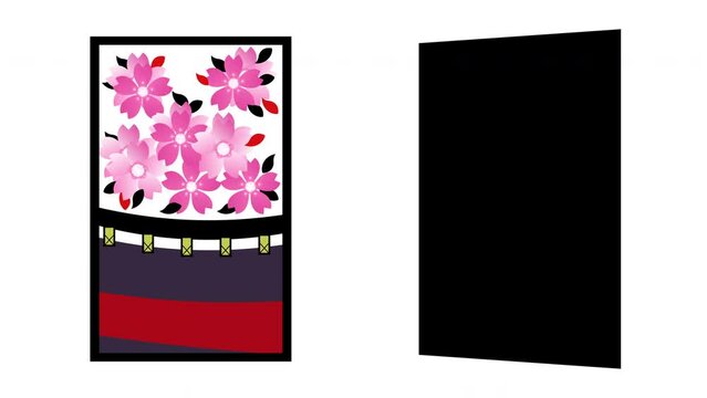 花札の桜
