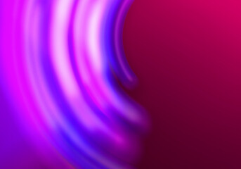 Abstract glowing circle on elegant color background. Modern shiny light lines. Futuristic technology concept. Suit for poster, cover, banner, brochure, website