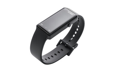 Wellness Tracker watch isolated on transparent Background