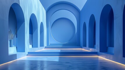 Obraz premium arches and columns in the mosque
