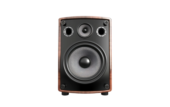 Musical Transducer isolated on transparent Background