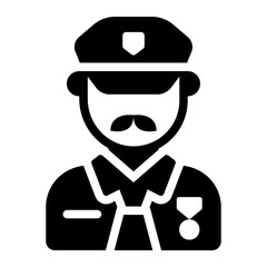 solid, glyph, military, army, war, soldier, force, battle, veteran, commando, protection, conflict, power, armed, independence, national, defence, patriot, icon, 
