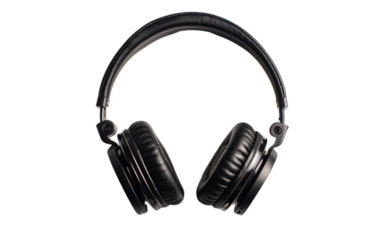 Noise-Blocking Headphones isolated on transparent Background