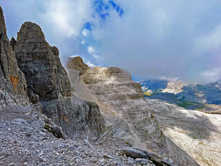 Edge of Elevation: Dolomite Via Ferrata Trail in Adamello Brenta, Bocchette, Dolomites
