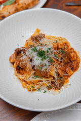 italian pasta ragu