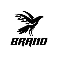 Obraz premium iconic bird logo
