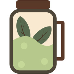 Herbal Drink Illustration