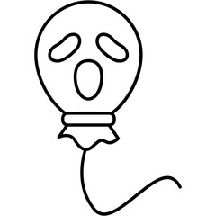 Ghost Balloon Icon