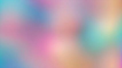 Obraz premium gradient pastel holographic background