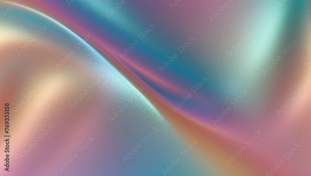 Canvas Prints gradient pastel holographic background