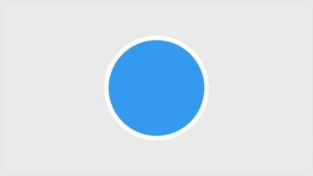 Animated video virtual arrow concept. Full length animation illustration. High quality 4k footage.