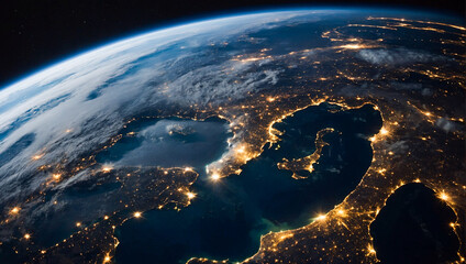 Europe from space 
