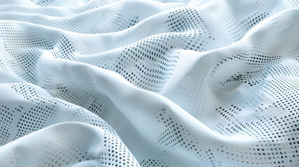 fashion Styrofoam halftone pattern, background concept, Generative Ai