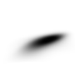 Black Transparent Gradient Shadow for design