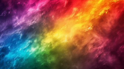 Obraz na płótnie Canvas Beautiful and bright abstract rainbow background image.