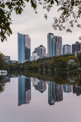 Obraz premium skyscrapers in the city