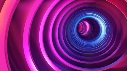 Obraz premium A vibrant purple and pink background featuring a circular design, creating a colorful and geometric visual element