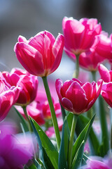 spring, flower, tulip, generative ai