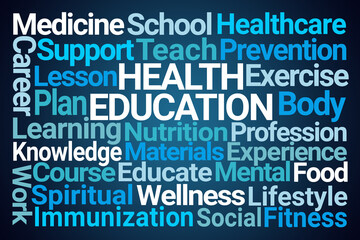 Health Education Word Cloud - 769373700