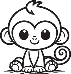 monkey vector 