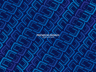 Premium blue gradient background modern concept. Blue metal background. Blue grid pattern steel.