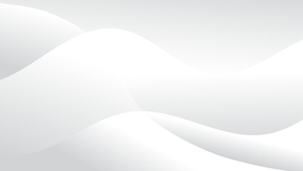 Abstract Curves Lines Gradient White and Gray Vector Backgrounds