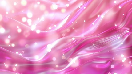 Fototapeta premium A captivating abstract pink bokeh texture, evoking a feeling of tranquility and serenity, perfect for adding a touch of elegance to any design. 