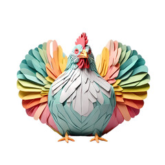 Images created from paper garlands, folded paper hearts, decorative hearts, gold hearts, and other heart shapes. Type 15