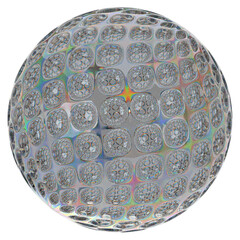 glass abstract geometry 3D element geometry 3D Illustration Icon Pack Element