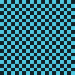 Fototapeta premium 市松模様 テクスチャ 青