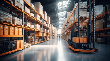 Modern warehouse storage