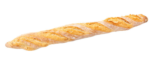 Baguette bread isolated on white background - 769389176