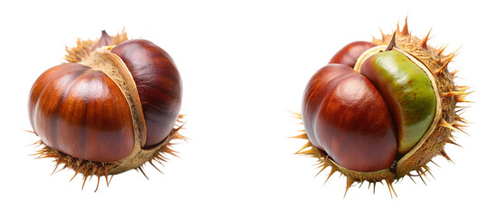 chestnut on transparent background, element remove background