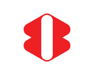Letter bb vector logo template design  - obrazy, fototapety, plakaty