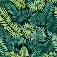 Tropical leaves. Seamless cute pattern with beautiful plants for decorative textiles, fashion fabrics
