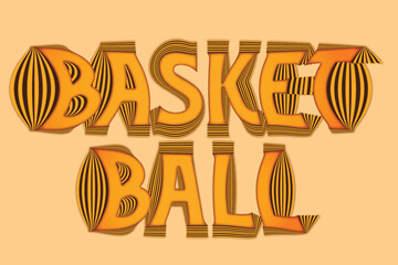 Basketball Text Effect