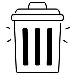 Trash Bin Icon