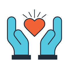 Respect icon vector image on white background can be used for leadership