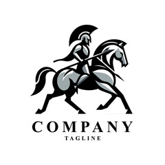 Spartan logo: Symbolizes strength, courage, and discipline, embodying the warrior spirit and resilience.