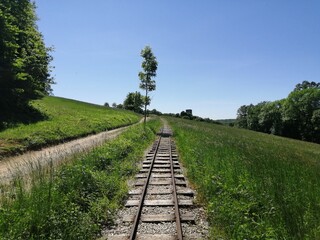  railway and path