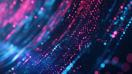 technology background or wallpaper with digital data or binary codes, cyber tech backdrop 