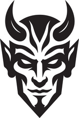 Devil,Shaitaan,Beast Face Vector Design