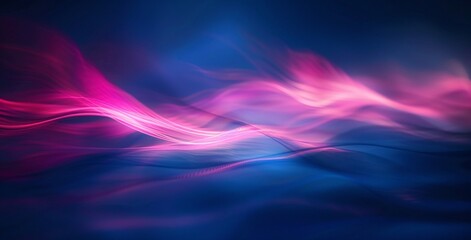 Obraz premium Pink Waves of Love A Monthly Celebration of Self-Love and Empowerment Generative AI