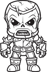 Shadowed Guardian Zombie Knight Soldier Black Emblem Icon Sinister Crusader Zombie Knight Soldier Black Logo Design