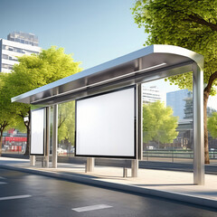 billboard on the street